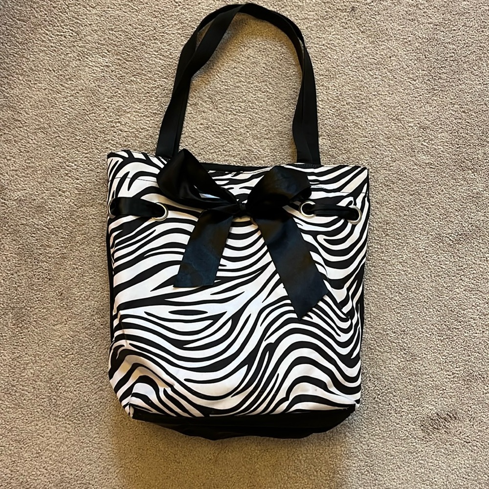 Zebra Print Tote
